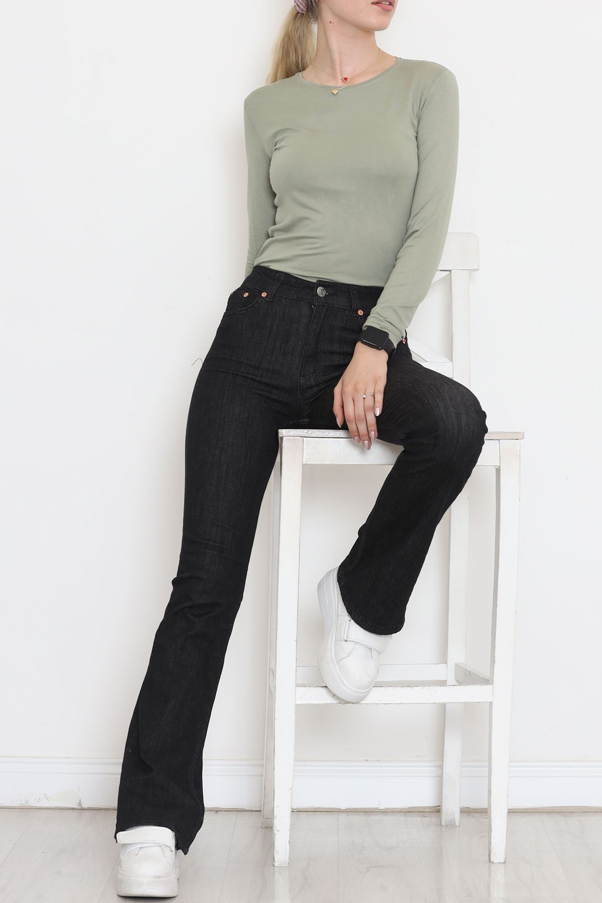 Flared Jeans Trousers Koyufüme1