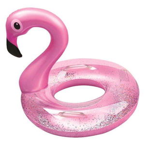 - PRETZEL FLAMINGO HEAD WITH GLITTER HANDLE