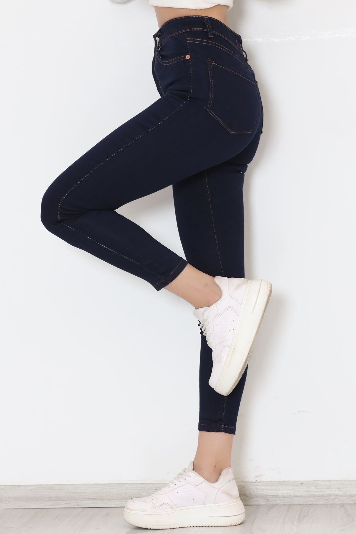 Super Lycra Jeans Navy Blue