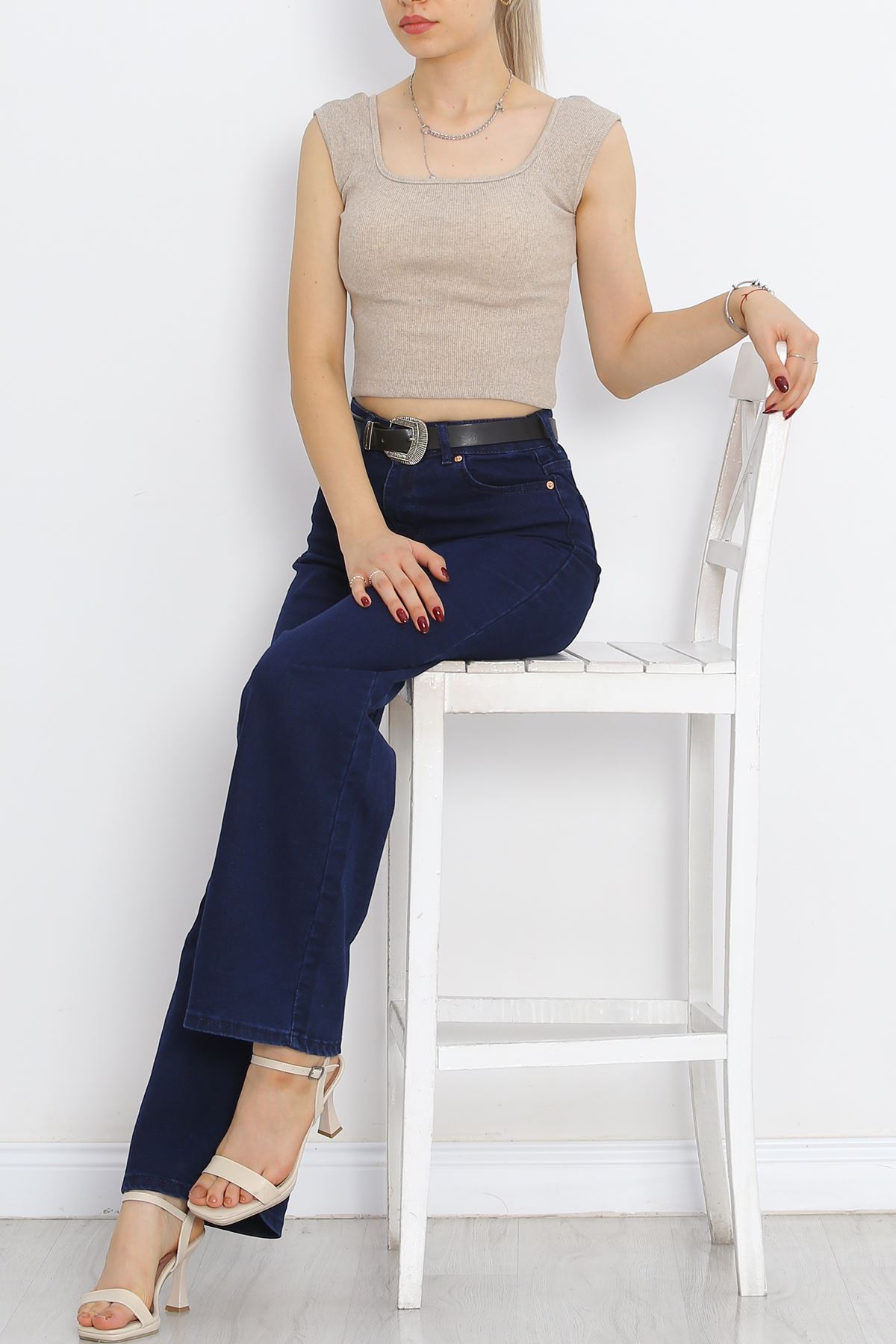 Palazzo Denim Pants Koyumavi