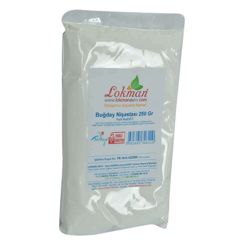 Wheat Starch 250 Gr Package