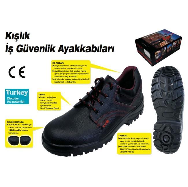 414 Steel Toe Work Shoes S2 41 Size