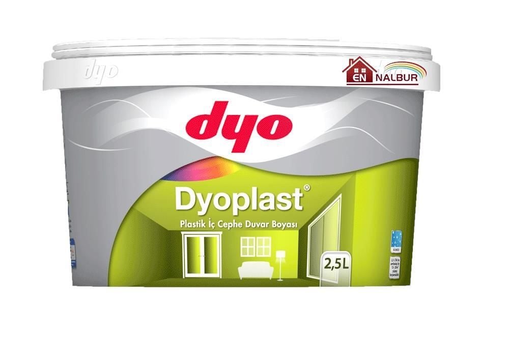 Dyo Dyoplast Plastic Interior Paint 2.5 Liters Flag Red