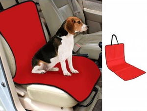 Pet Single Car Seat Cover - Red