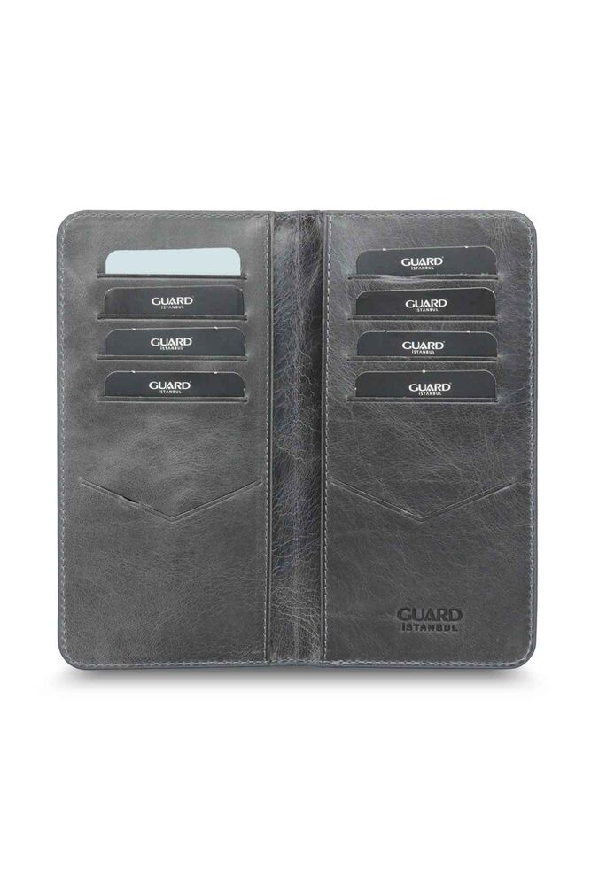 Antique Gray Hand Portfolio with Phone Entry