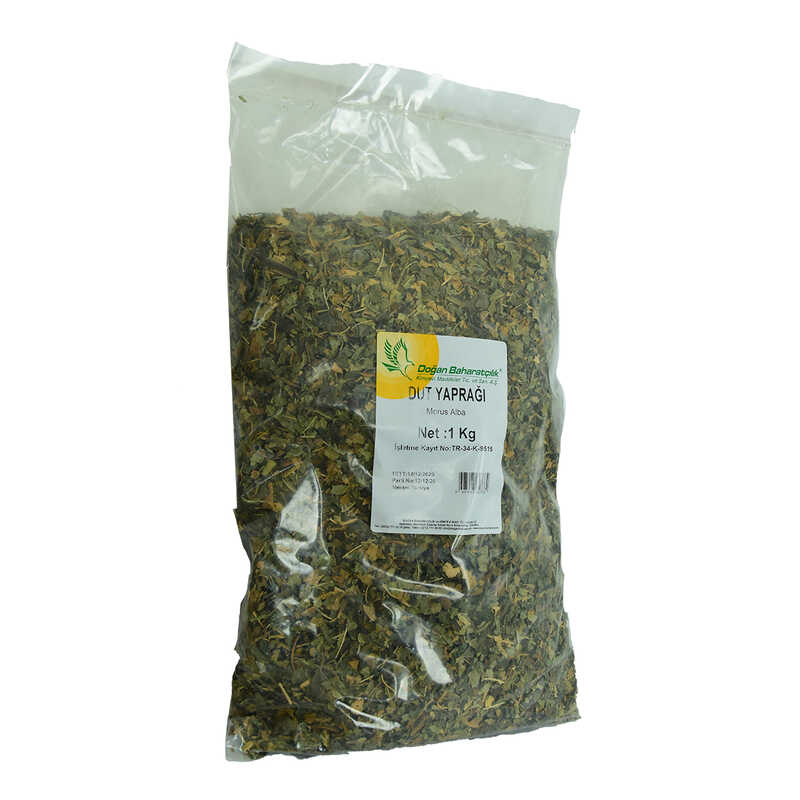 Black Mulberry Leaves Natural 1000 Gr Package