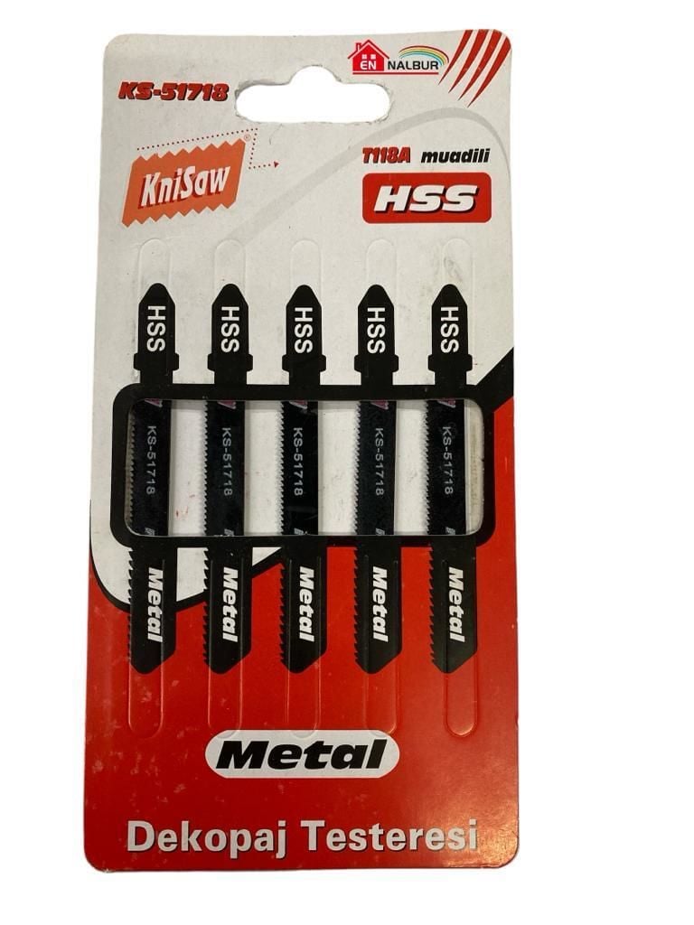 Knisaw 51718 Metal Jigsaw 5 Piece