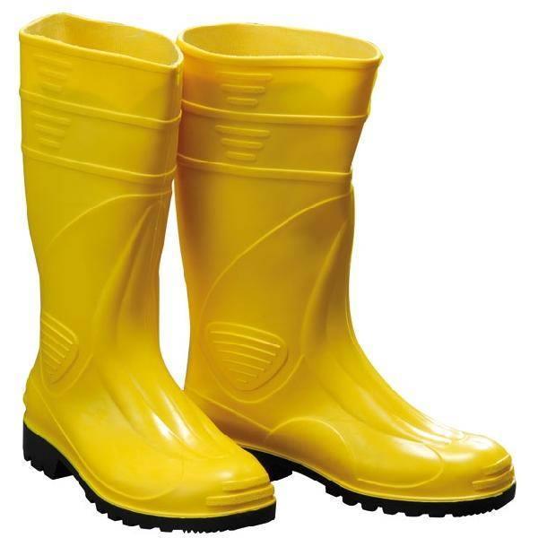 Gezer PVC Long Boots Yellow 42 Size