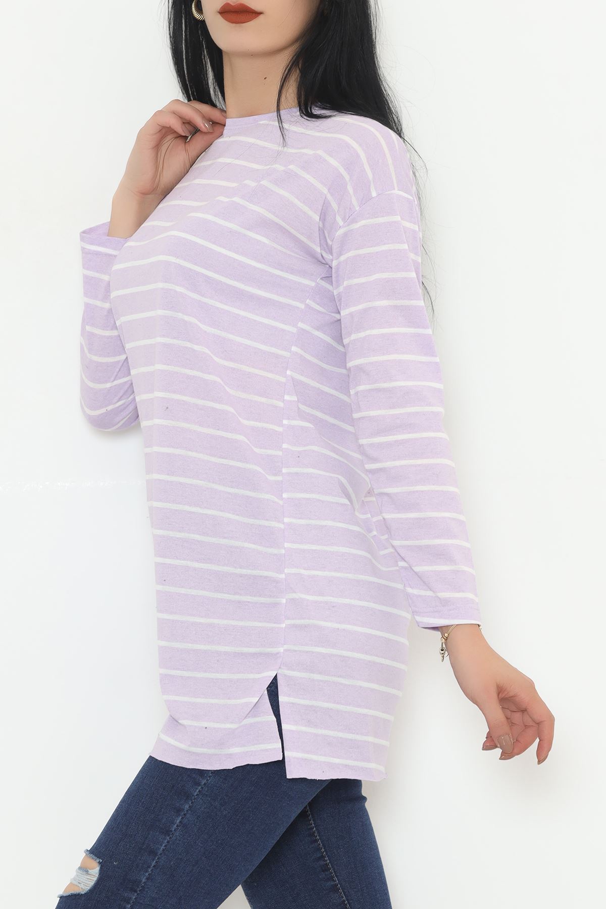 Striped Tunic Lilac