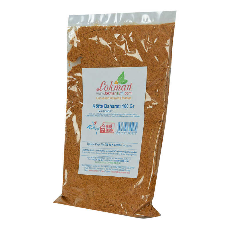 Meatball Spice Pure Spice Mix 100 Gr Package