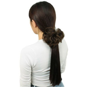 Fiber Synthetic Rubberized Bun Buckle / Auburn