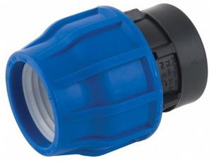 Poelsan Blue 25X1/2 Coupling Female Adapter