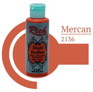 Rich Multi Surface 2136 Mercan Acrylic Boya 120 cc