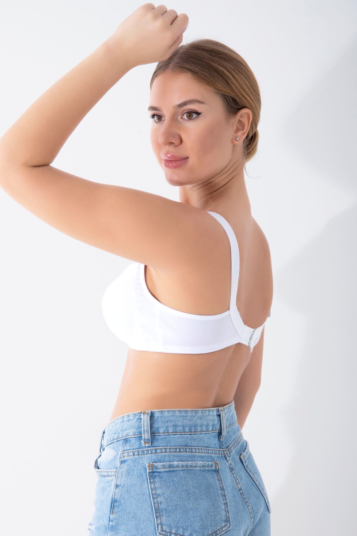 White Seamless Recovery Bra