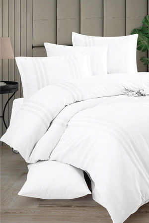 Melkor Double Ranforce Duvet Cover V1 White