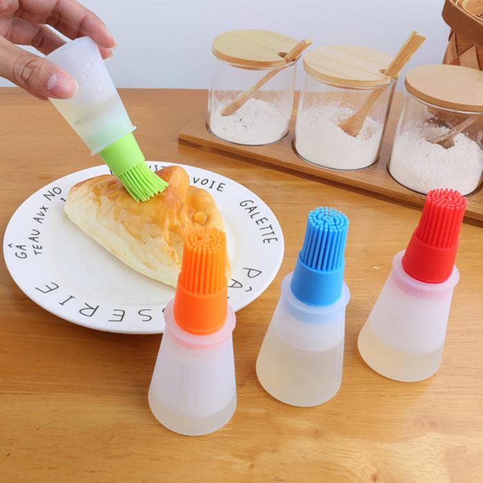 Escova Silicone Reservoir Egg and Sauce Brush