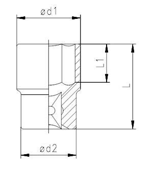 Elta 1115 1/2'' Lokma Anahtar 10 mm