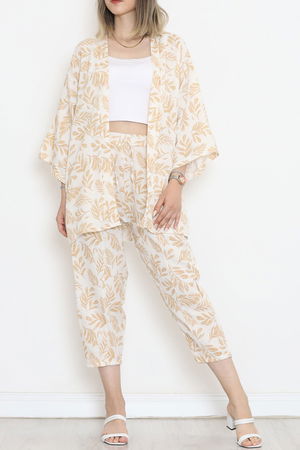 Kimono Set Beige