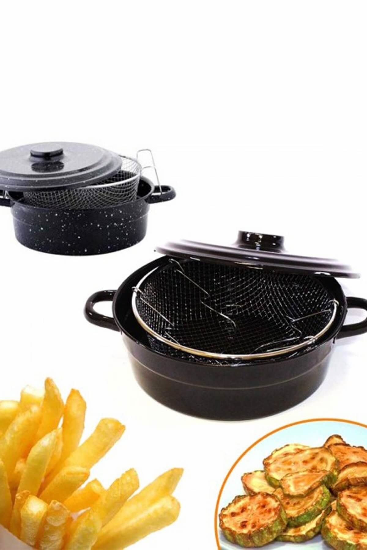 Essan Fireproof and Non-Stick Fryer Frying Pan