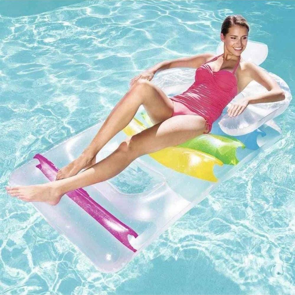 Inflatable Sea Bed With Back Support