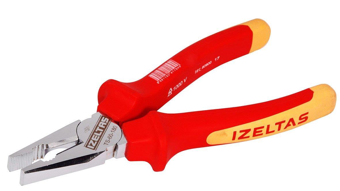 Izeltas 180 mm Insulated Combination Pliers