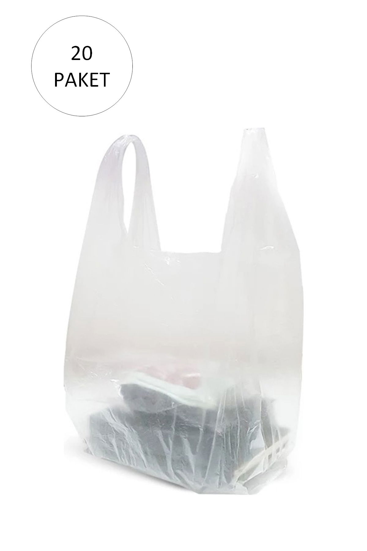 Transparent Athlete Bag Large Size 30x56 cm 20 Pack Approximately 3.000 Pieces