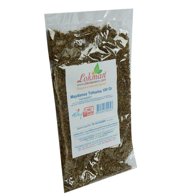 Natural Parsley Seeds 100 Gr Package