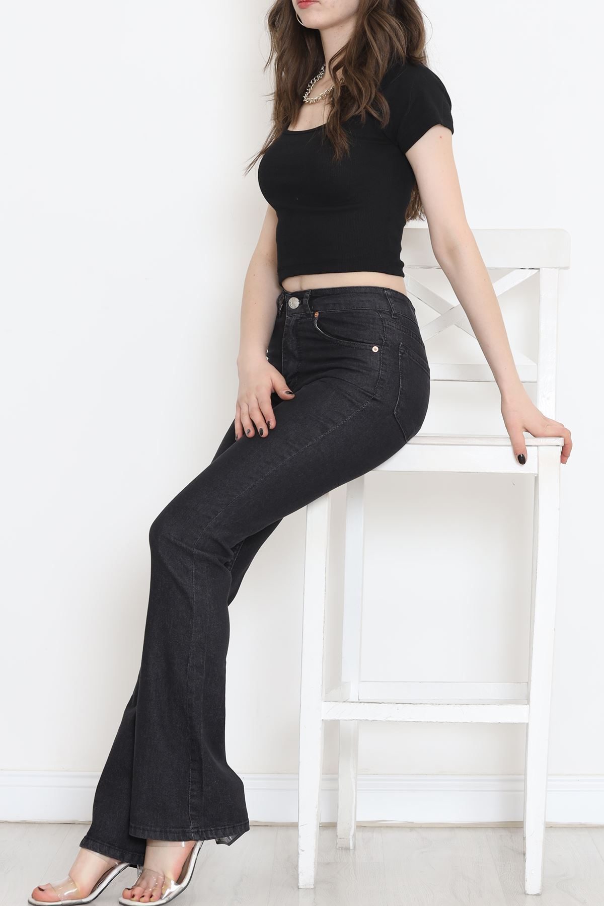 Flared Jeans Pants Koyufüme