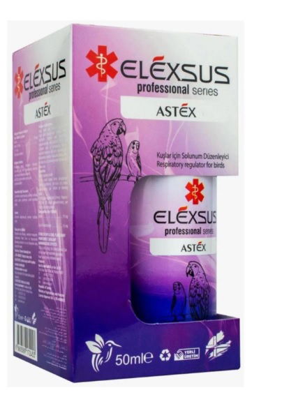 Respiratory Regulator for Parrots - Elexsus Astex (Professional Series)