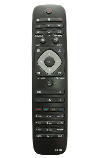 Philips LCD Remote Control LCD-563 Suitable for All Models