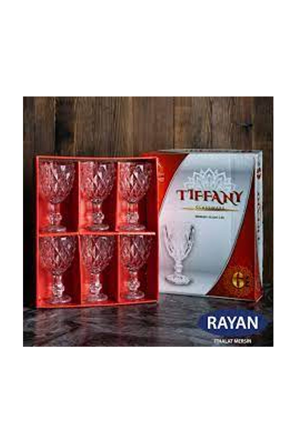 Rayan Tiffany 6-Piece Luxury Standing Tumbler