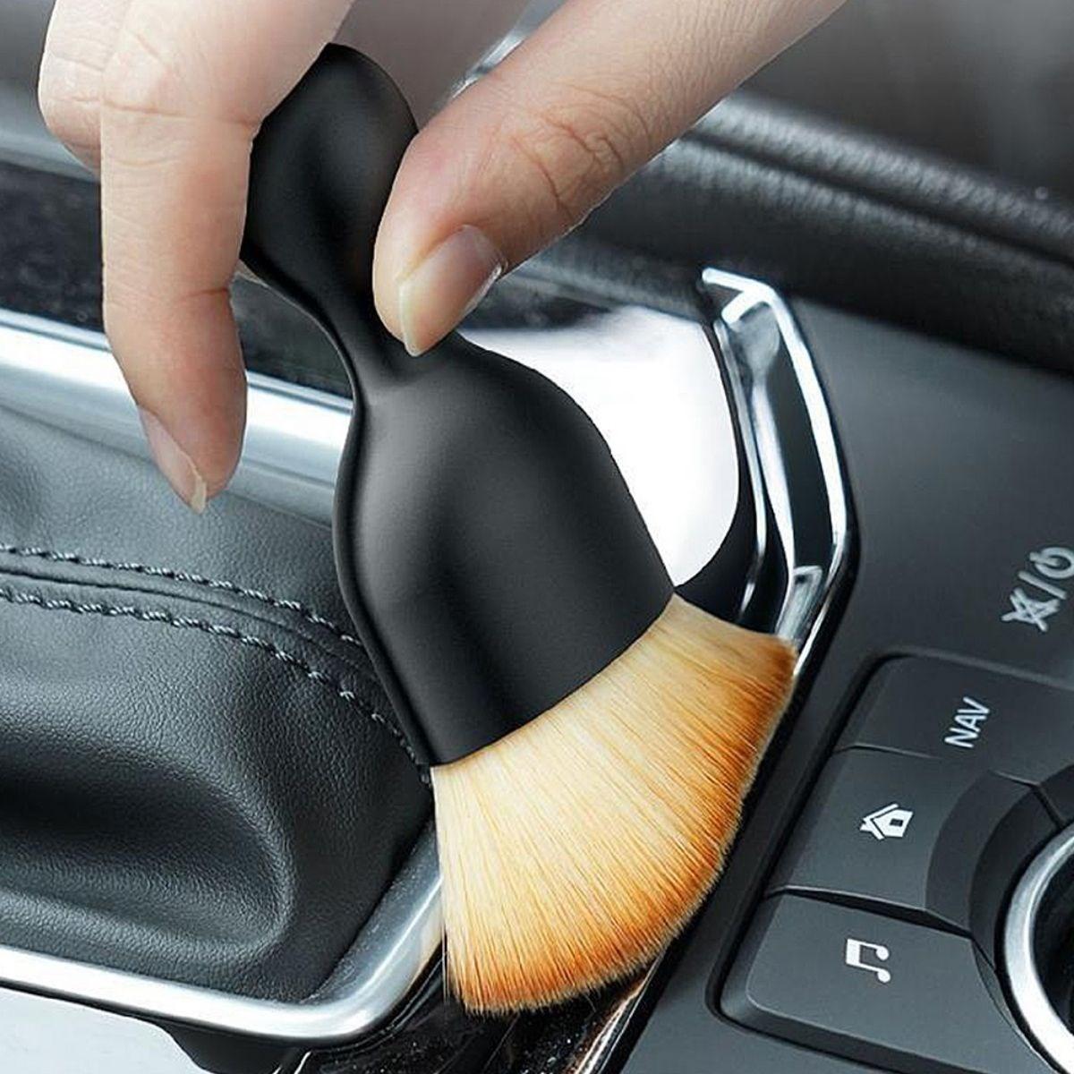 Mini Car Interior Cleaning Brush Soft Bristle