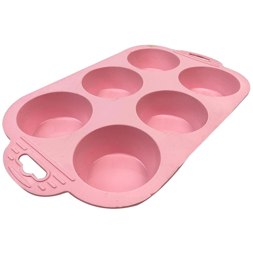 6 Compartment Silicone Muffin Cake Mold