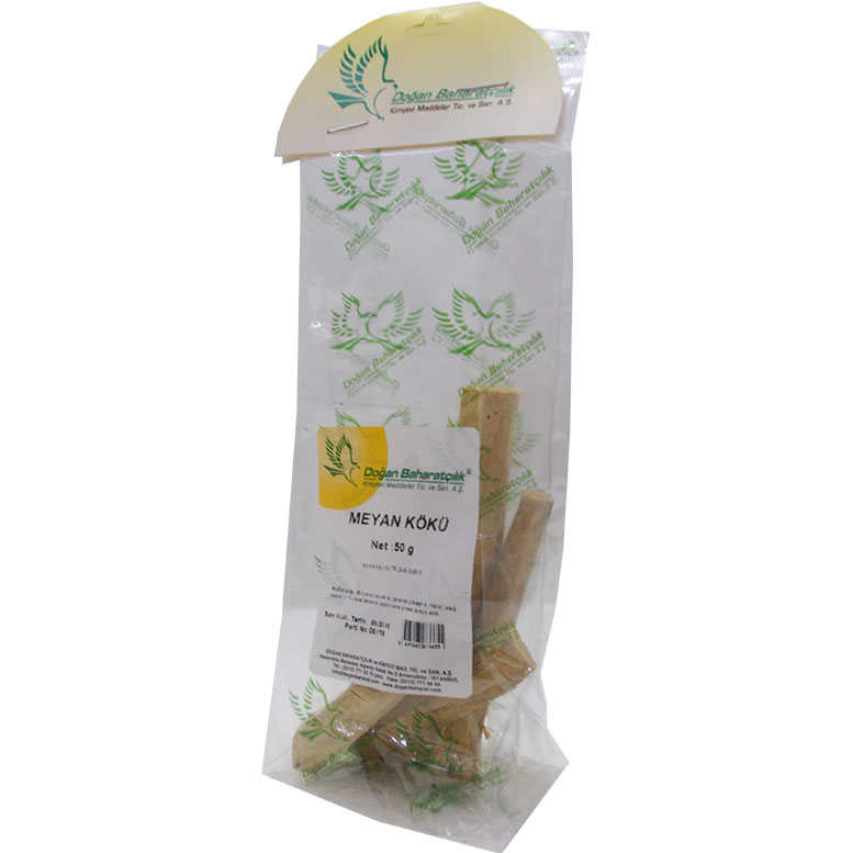 Licorice Stripped Stick Natural 50 Gr Package