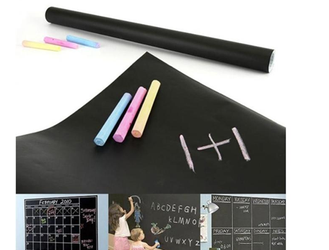 Adhesive Blackboard-Writing Board: Sticker Blackboard