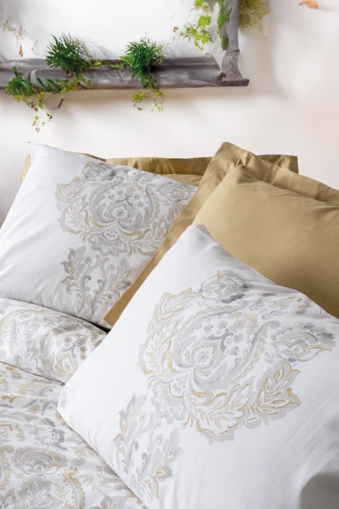 Bohemian Duvet Cover Double Najva Mustard