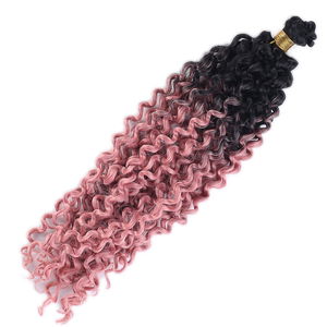 Afro Wavy Hair / Black Rose Dry Ombré