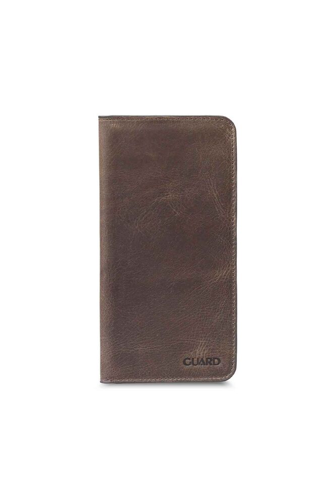 Antique Brown Hand Portfolio with Telephone Entry