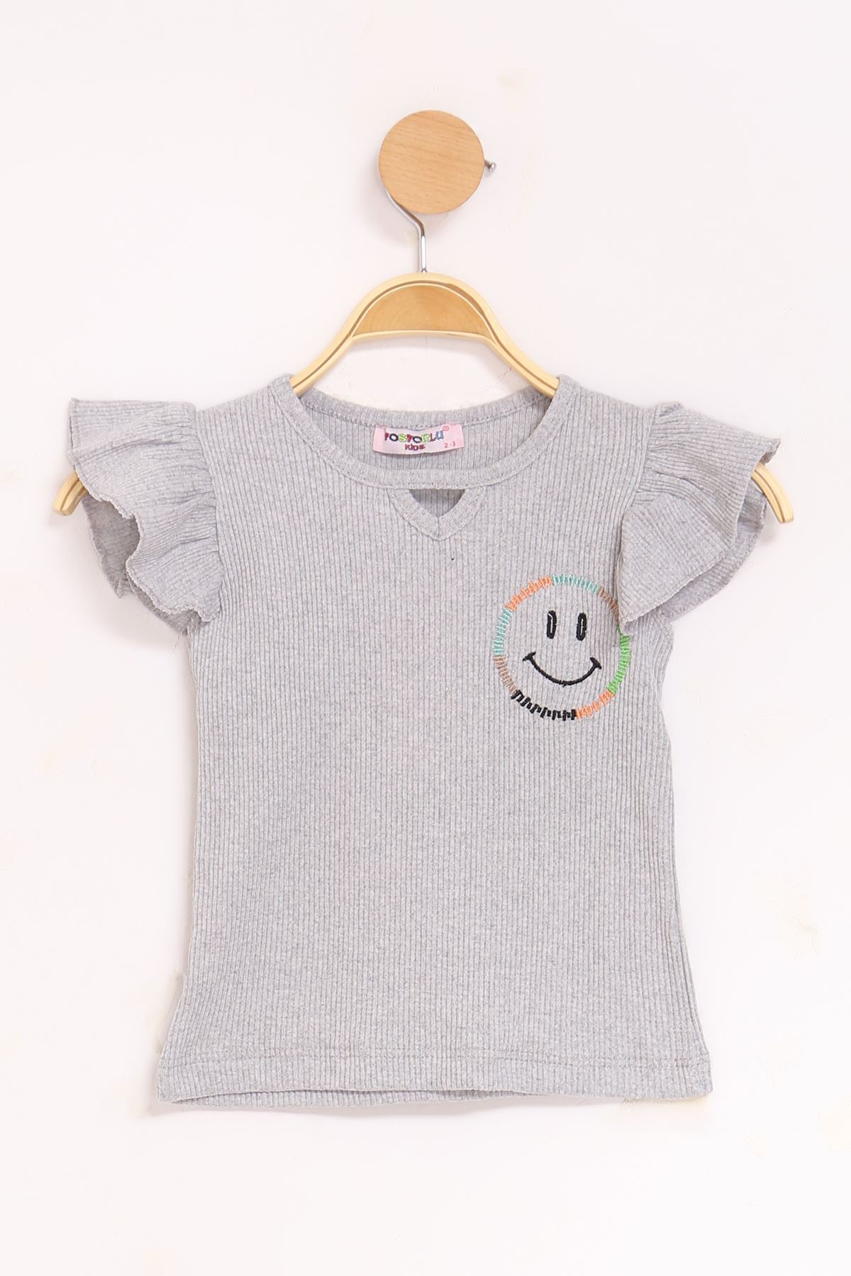 2-10 Years Children's Blouse Gray