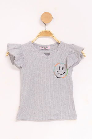 2-10 Years Children's Blouse Gray