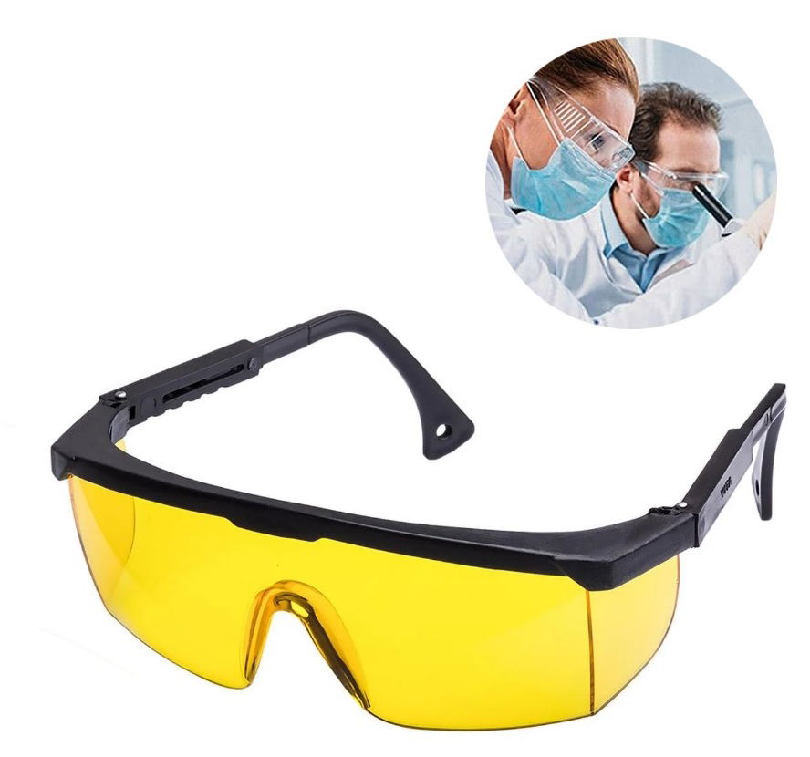 Laboratory Goggles / Burr Goggles Yellow