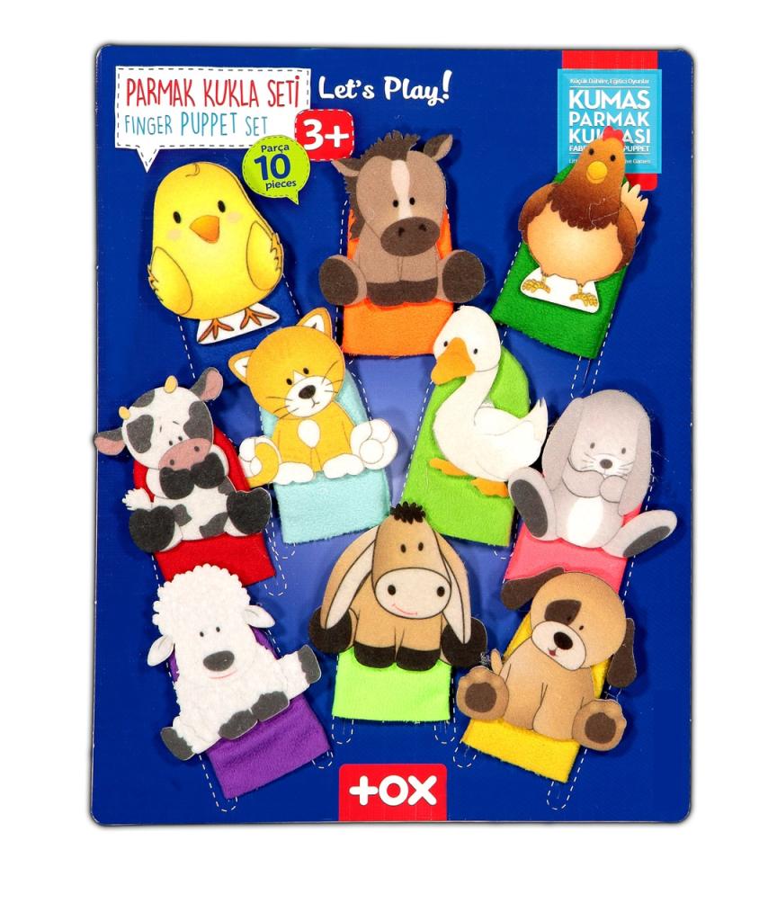 Pets 10 Piece Finger Puppet , Educational Toy