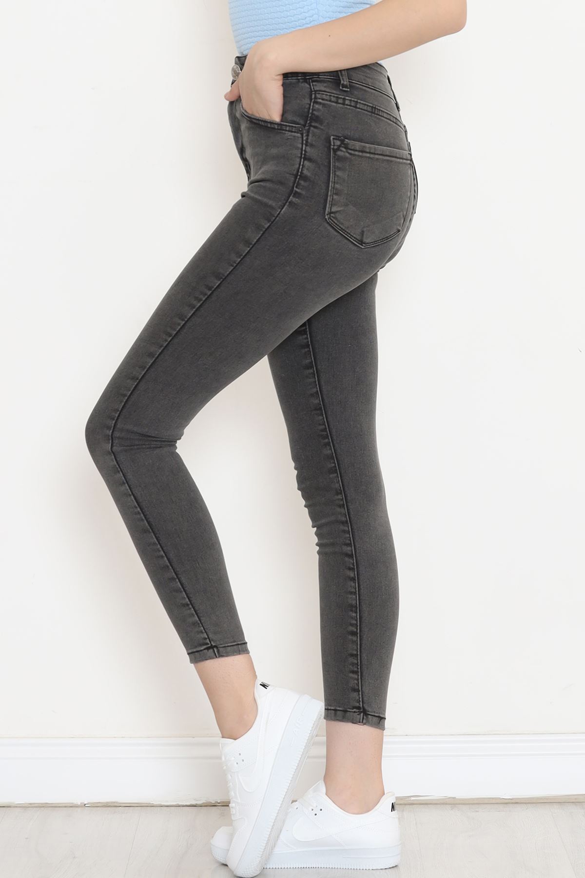 Super Lycra Slim Leg Jeans Light Smoked