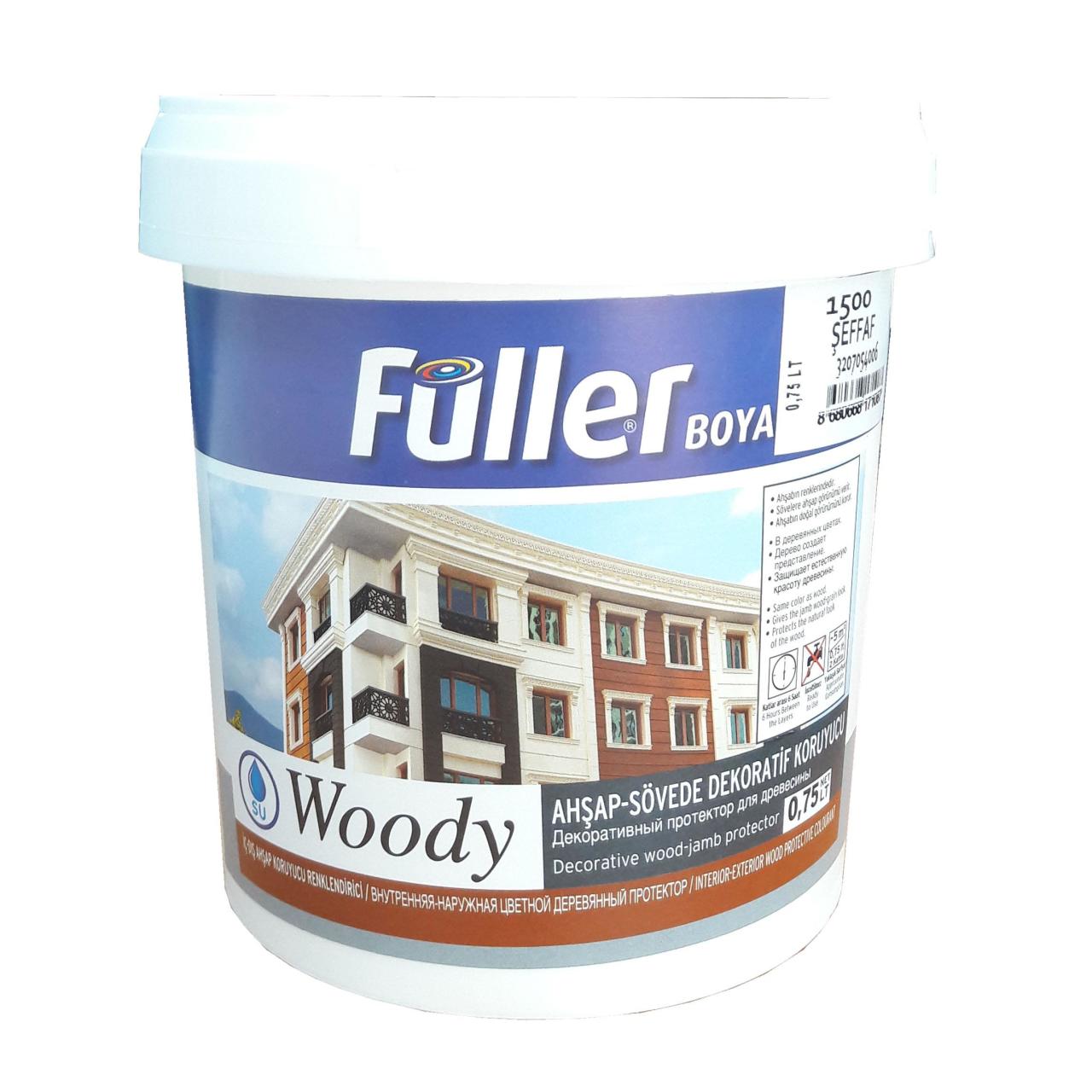 Füller Woody Water Based Clear Varnish 0.75 Liter