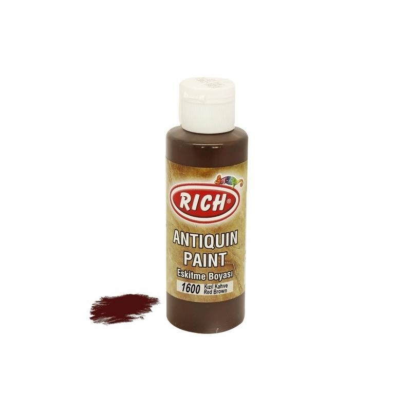 Rich 1600 Red Brown 120 ml Tumbled Wood Stain