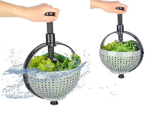 Quick Salad Dehydrator Strainer - Rotating Strainer Giant Size