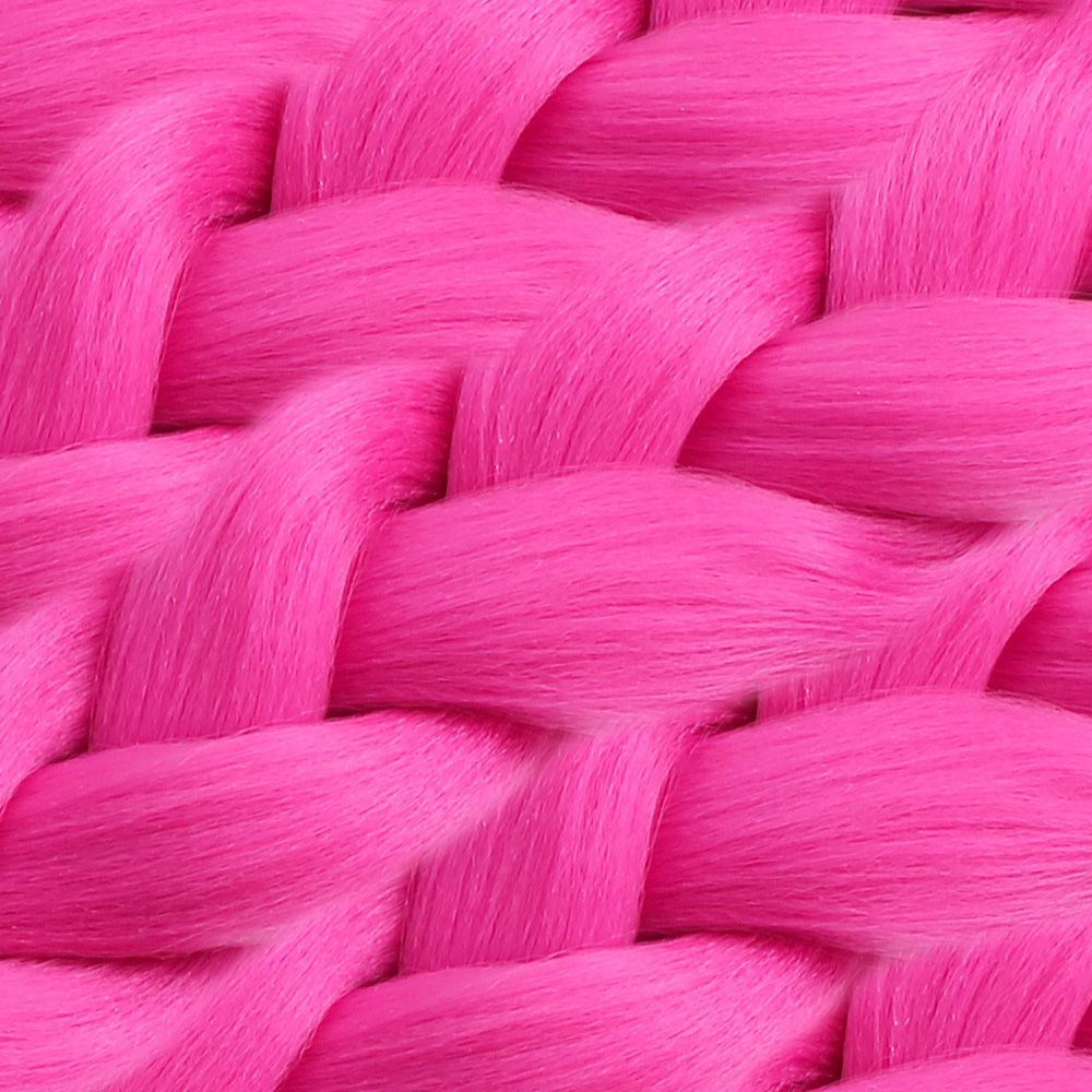 Synthetic Hair For Afro Braid And Rasta / Light Fuchsia