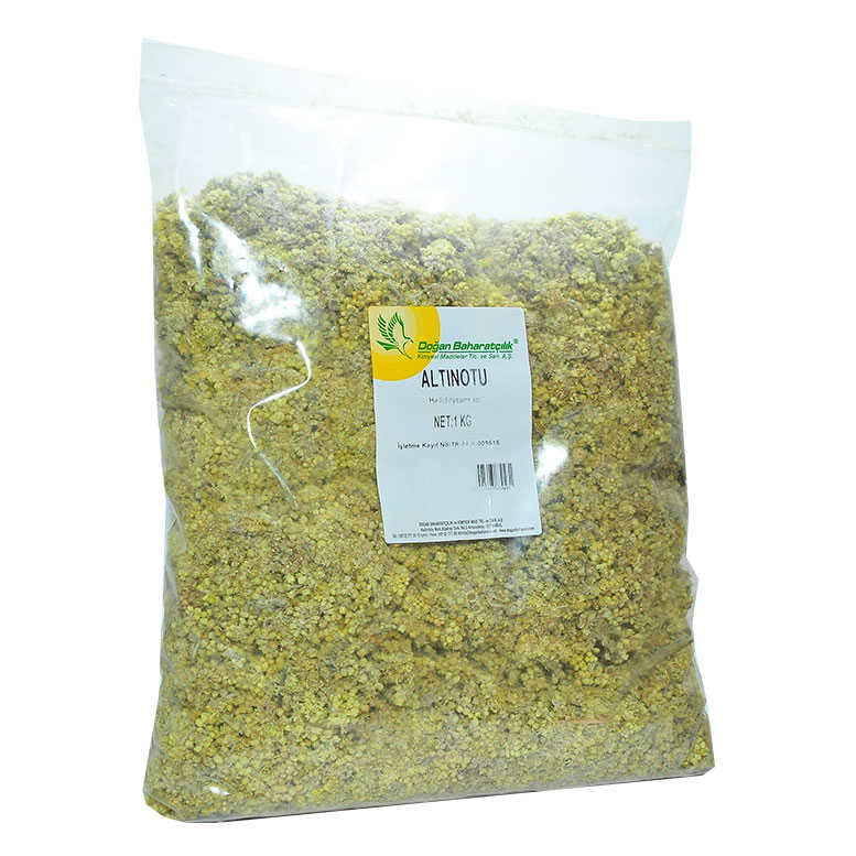 Natural Golden Flower Herb 1000 Gr Package