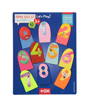 Numbers 10 Pieces Finger Puppet , Educational Toy