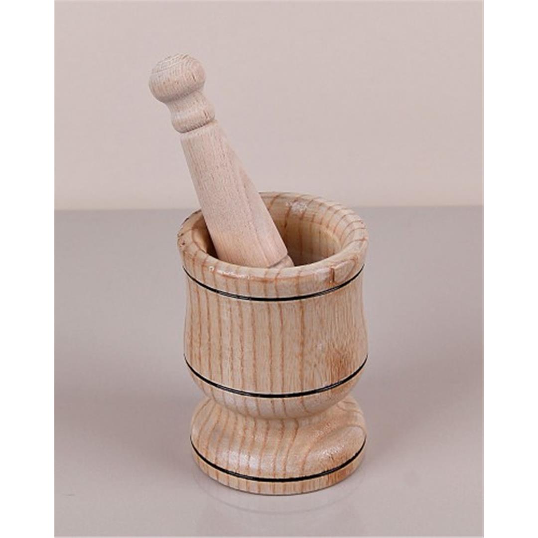 Mortar Bamboo Wood Boxwood No.3